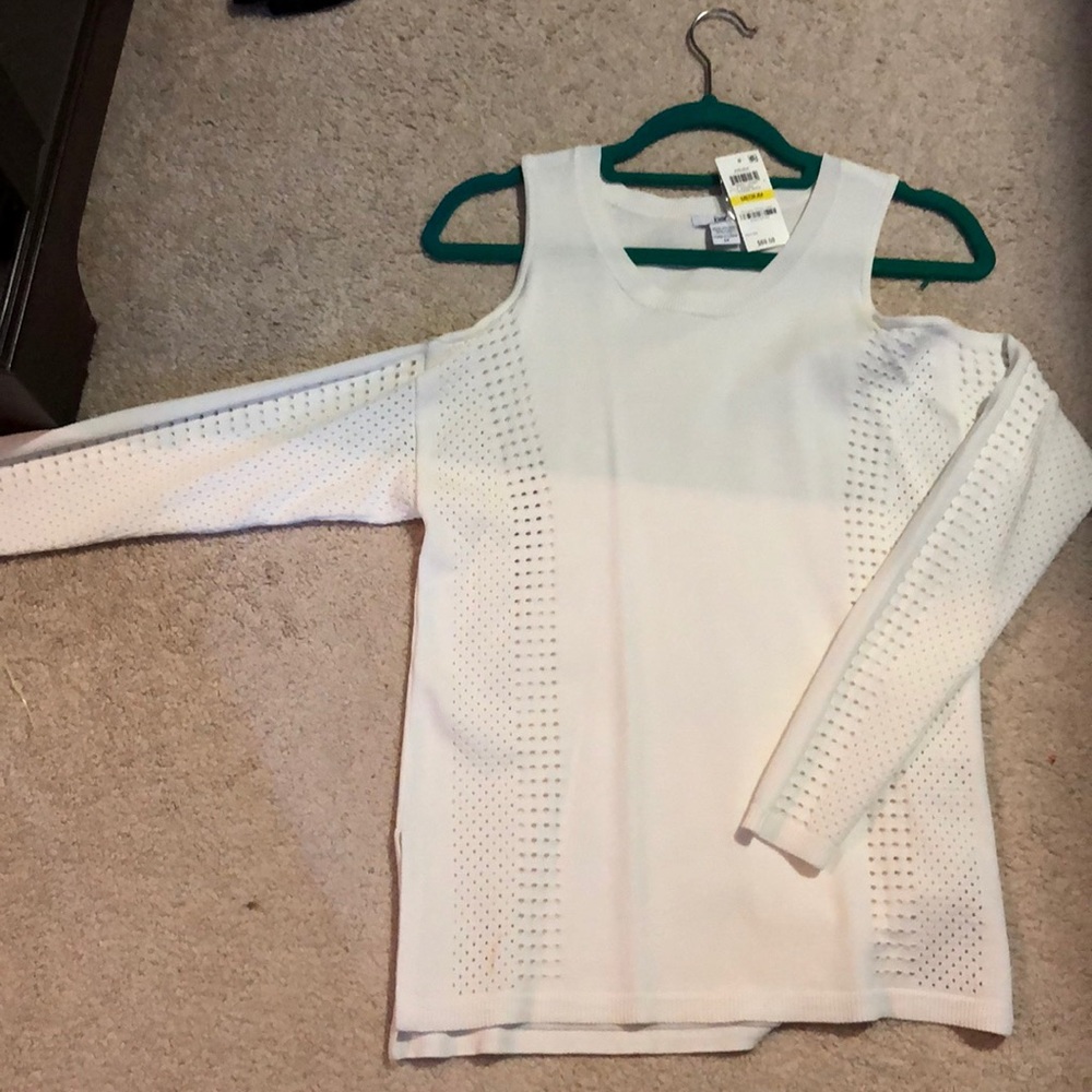 Beautiful creek cold shoulder sweater